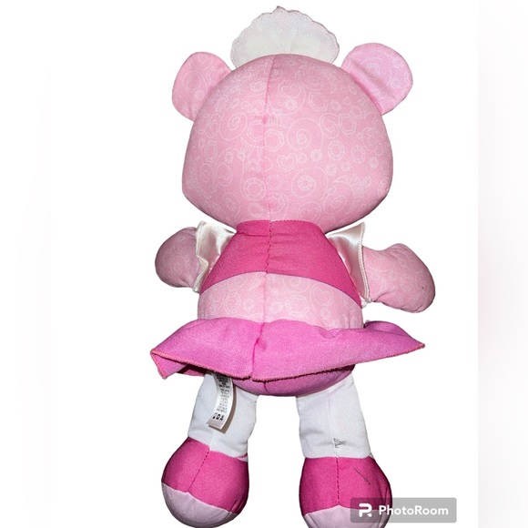 Fisher Price Doodle Bear Plush Pink Princess Stuffed Washable Draw - Picture 2 of 2